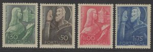 PORTUGAL SG1016/9 1948 ST.JOAO DE BRITO MNH(SMALL TONE SPOT ON 1e75)