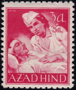 ✔️ GERMAN NAZI AZAD HIND 1943 - NATIONAL INDIA NURSING NURSE - MI. IV ** MNH