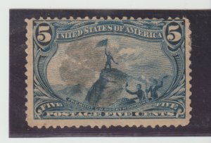 US  Scott # 288 - Used - Catalog Value $25.00