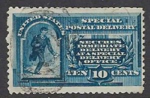 United States E1 Used VF - Very light cancel CV $80