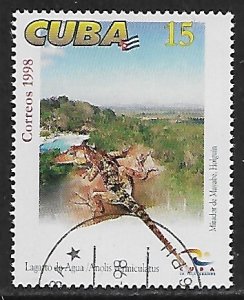 Cuba # 3956 - Vinales Anole - unused CTO.....{Z28}