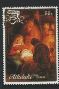 Aitutaki Sc#423 Used