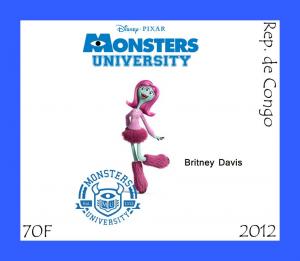 CONGO SHEET DISNEY MONSTERS