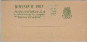 74787 - POSTAL HISTORY - AUSTRALIA - STATIONERY Newspaper Wrapper H & G # W 18