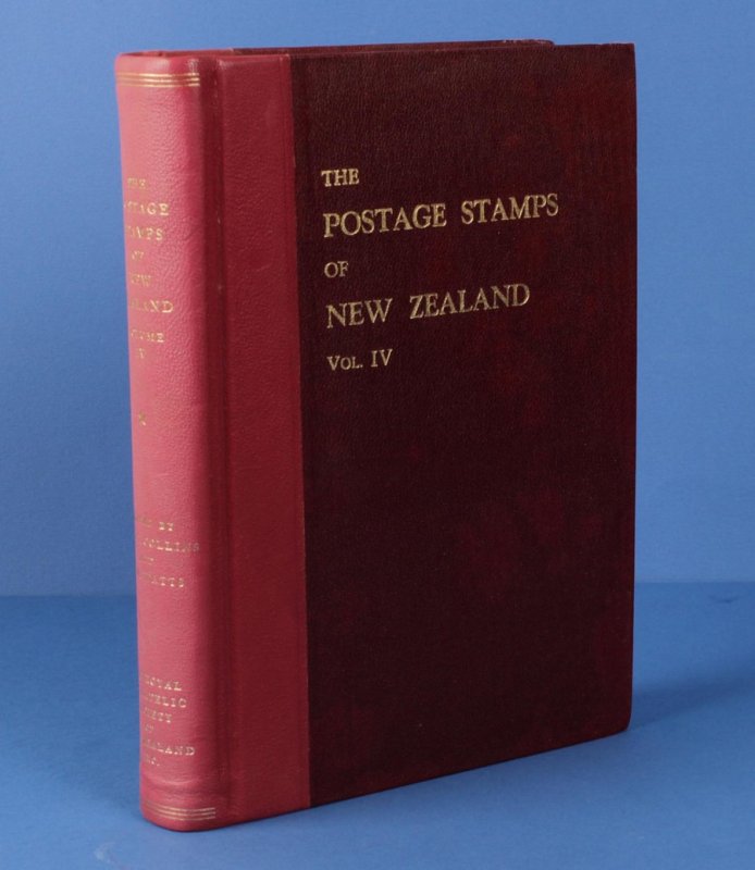 LITERATURE New Zealand: The Postage Stamps of, Vol 4, pub RPSNZ 