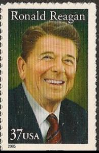 US 3897 Ronald Reagan 37c single MNH 2005