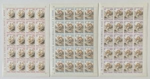 Vatican City 1982 #710-2 Sheet(20), St. Teresa, **MNH**, CV $42