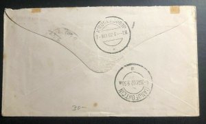 1902 Johannesburg South Africa Censored To Randfontein Transvaal Stamp