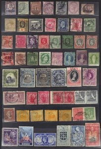 BRITISH COMM 1880-1950's COLL OF 150+INC QUEEN VICTORIA ISSUES TO KING GEORGE VI