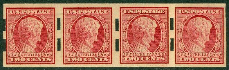 EDW1949SELL : USA 1909 Scott #368 Vending Machine Coil Schmack Type 3 VF-XF MNH.