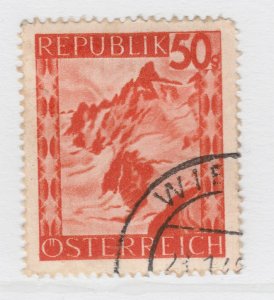 Austria Views 1947-48 50g Used Stamp A19P53F307-