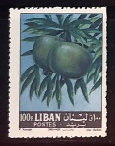 ZAYIX - Lebanon Scott # 401 MNH - Nature - Plants - Fruit