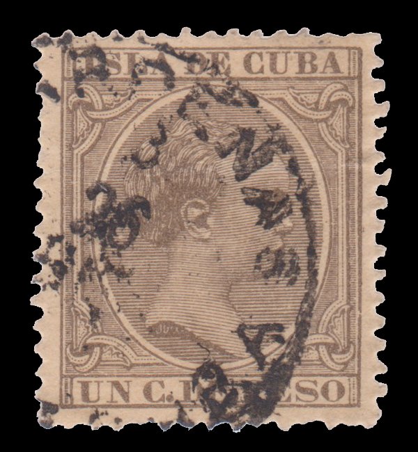 SPAIN & COLONIES - COLONIAL PERIOD - 1890. RARE FIND. SC # 132. # 2