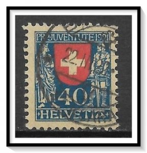 Switzerland #B20 Semi-Postal Used