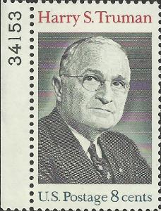 # 1499 MINT NEVER HINGED HARRY S. TRUMAN