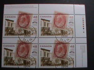 ​CANADA-2002-SC#1956  CENTENARY OF CPAA-CANADA -MNH BLOCK VERY FINE