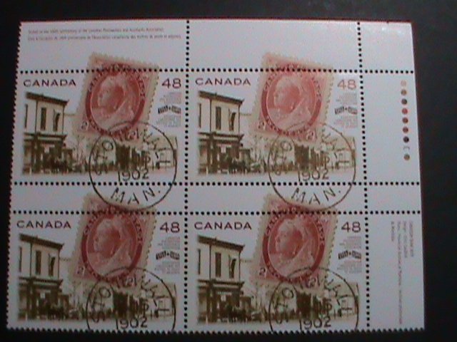 ​CANADA-2002-SC#1956  CENTENARY OF CPAA-CANADA -MNH BLOCK VERY FINE
