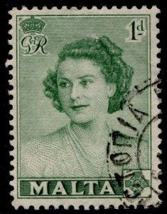 Malta #229 Princess Elizabeth Issue Used