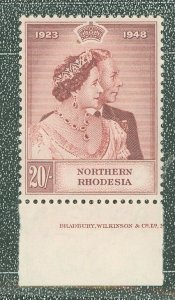 Northern Rhodesia #49  Single