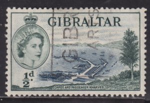 Gibraltar 132 Cargo & Passenger Wharves 1953