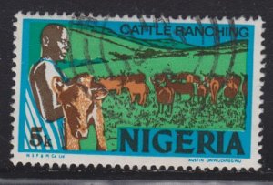 Nigeria 294A Cattle Ranching 1973