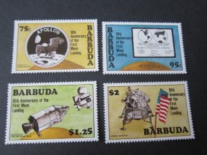 Barbuda 1980 Sc 427-30 space set MNH