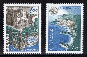 Monaco 1113-14 MNH,  Europa Set from 1978.