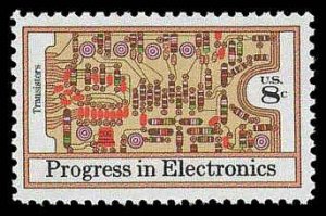 PCBstamps   US #1501 8c Electronics - Transistors, MNH, (21)
