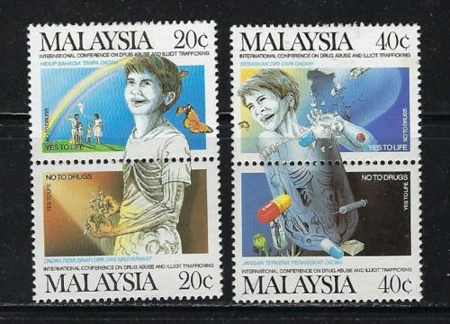 Malaysia 357a-359a Hinged 1987 set