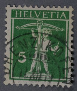 Switzerland #152 Used Fine/VF Cancel BRENZIKOFEN Date 11.VII.19
