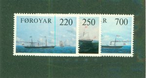 FAROE ISLANDS 90-92 MNH BIN $2.00