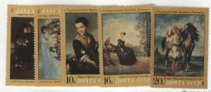 Russia Scott 4001-4005 MNH** 1972 ART set