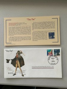 Norman Rockwell commemorative cover collection: tiny tim