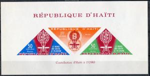 Haiti 1962; Sc. # C190a; **/MNH Souvenir Sheet