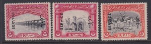 Bahawalpur (Pakistan), Scott O11-O13 (SG O14-O16), MNH