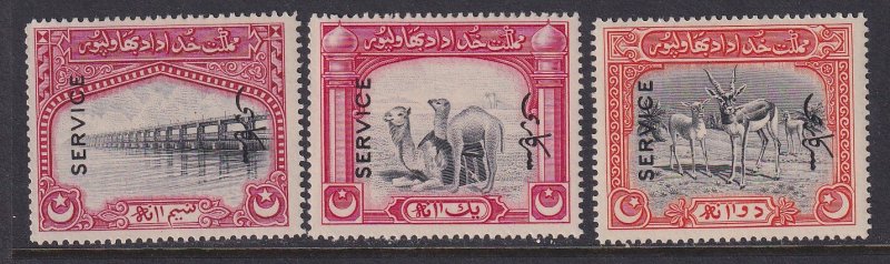 Bahawalpur (Pakistan), Scott O11-O13 (SG O14-O16), MNH