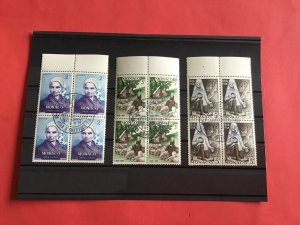 Monaco 1958 Special Cancel Stamps Blocks   R37073