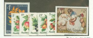 Austria #768/778/780-783/790  Multiple