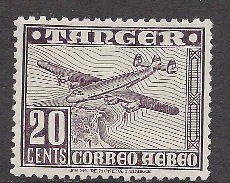 Spanish Morocco (Tangier), LC1, Airmail Single,**MNH**