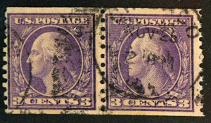 U.S. #494 USED PAIR