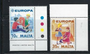 Malta 737-39 MNH 1989 Europa (fe5780)