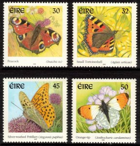 IRELAND 2000 Butterflies; Scott 1262-65, SG 1359-62; MNH