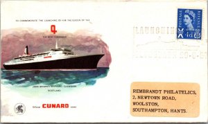 Scotland 1967 - The New Cunarder - Clydebank - F72226