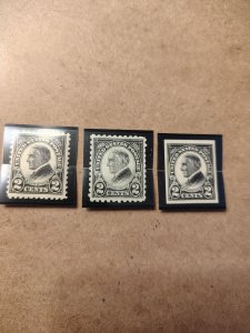 (2188) United States #610-612