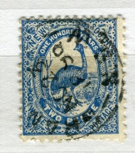 NEW SOUTH WALES; 1888-89 early classic QV issue fine used Shade of 2d. value