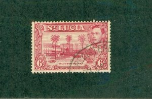 ST LUCIA 119 MH CV $6.50 BIN $3.00