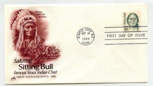 2183 Sitting Bull, ArtCraft  FDC