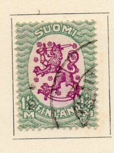 Finland 1928-29 Early Issue Fine Used 1.5M. NW-214497