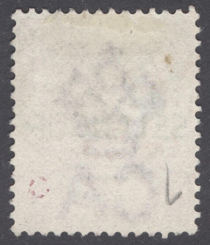 Malaya Selangor 1885 2c Rose CA OPT L NARROW SG 28 Scott 7v VFU Cat £95($124)