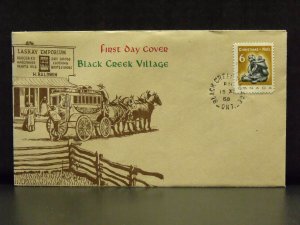 5790   Canada   FDC's (2)  Black Creek Village # 488, 489             CV$ 10.00